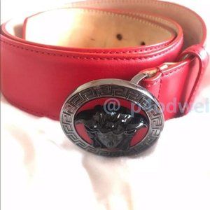 Versace Round Medusa Belt